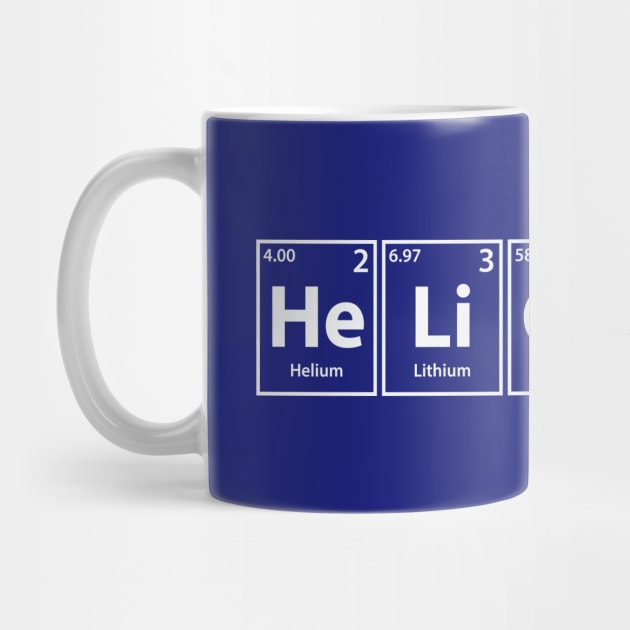 Helicopter (He-Li-Co-Pt-Er) Periodic Elements Spelling by cerebrands